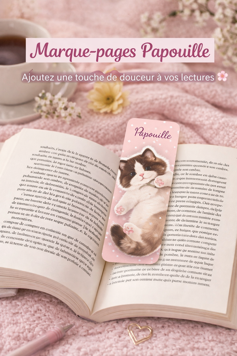 Marque-pages Papouille