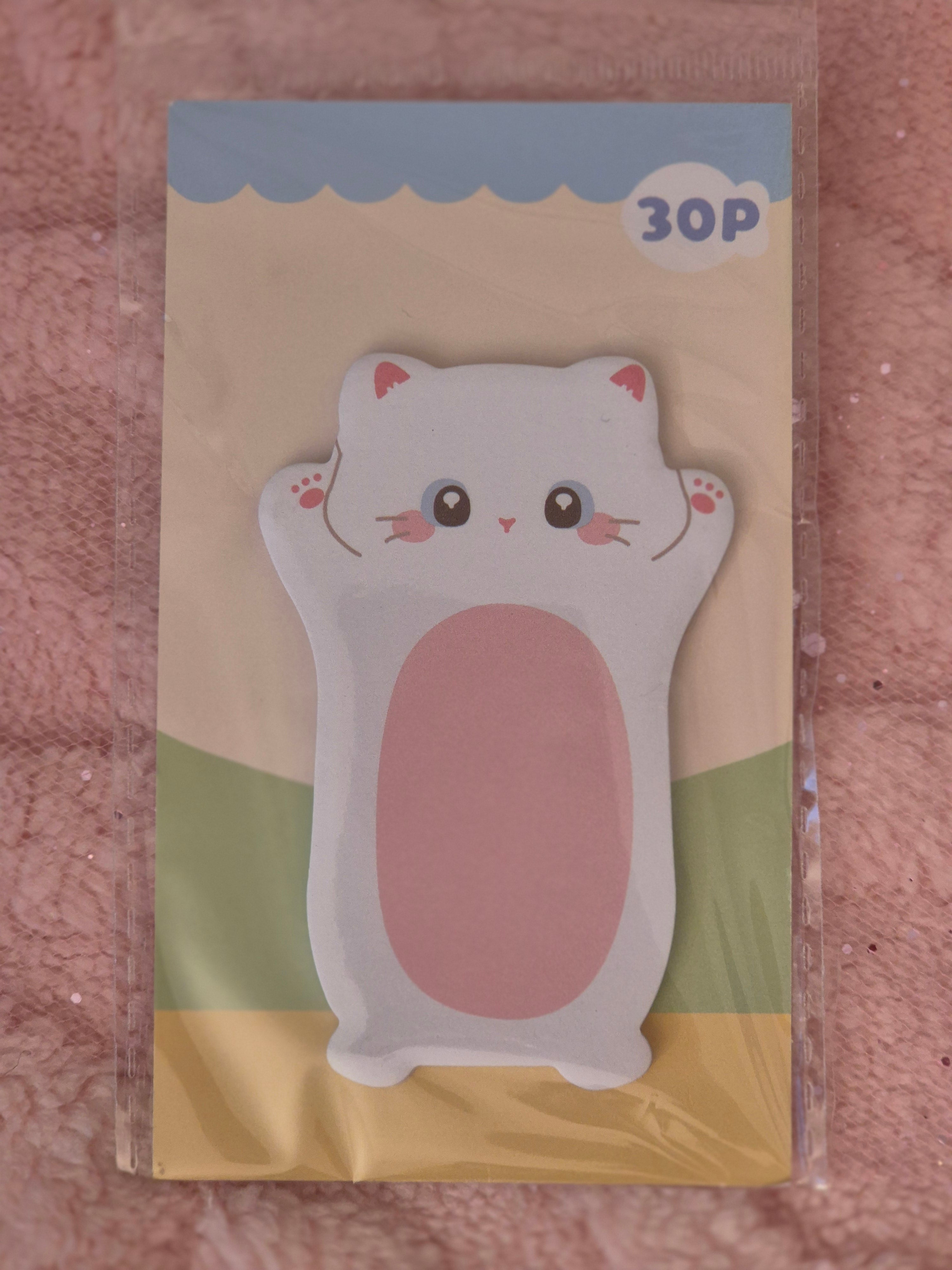 Mini notes Kawaii chat Papouille