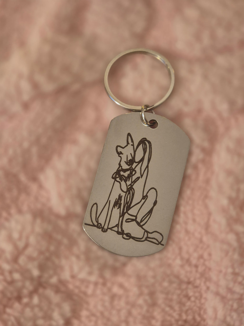 Porte-clés  Amour fidèle 🐾