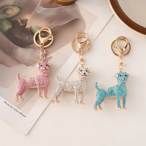 🐶 Porte-clé Chien Bijou – Finition Premium