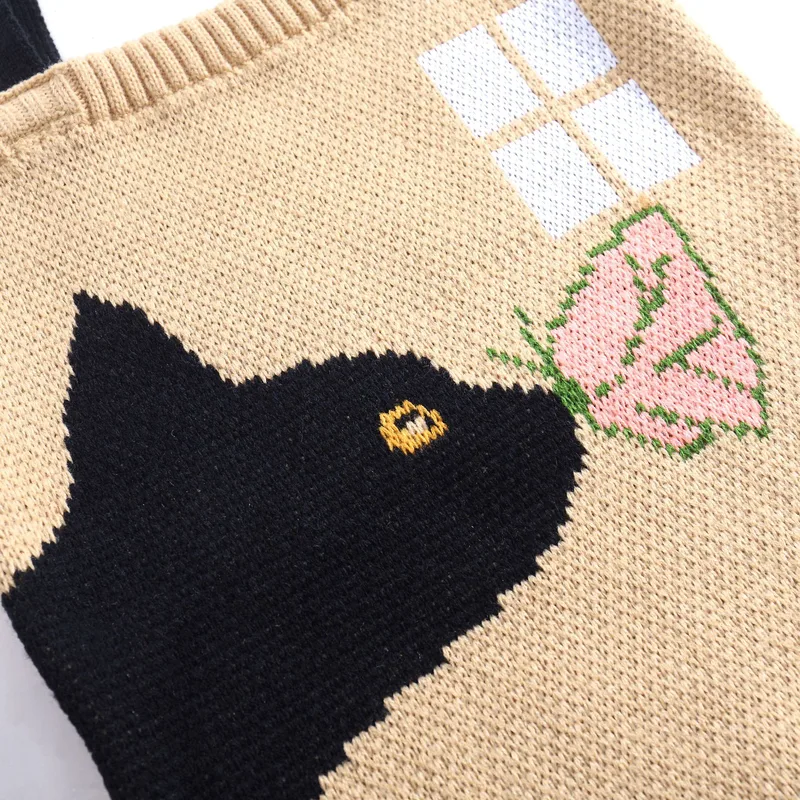 Sac cabas effet pull – doux & original