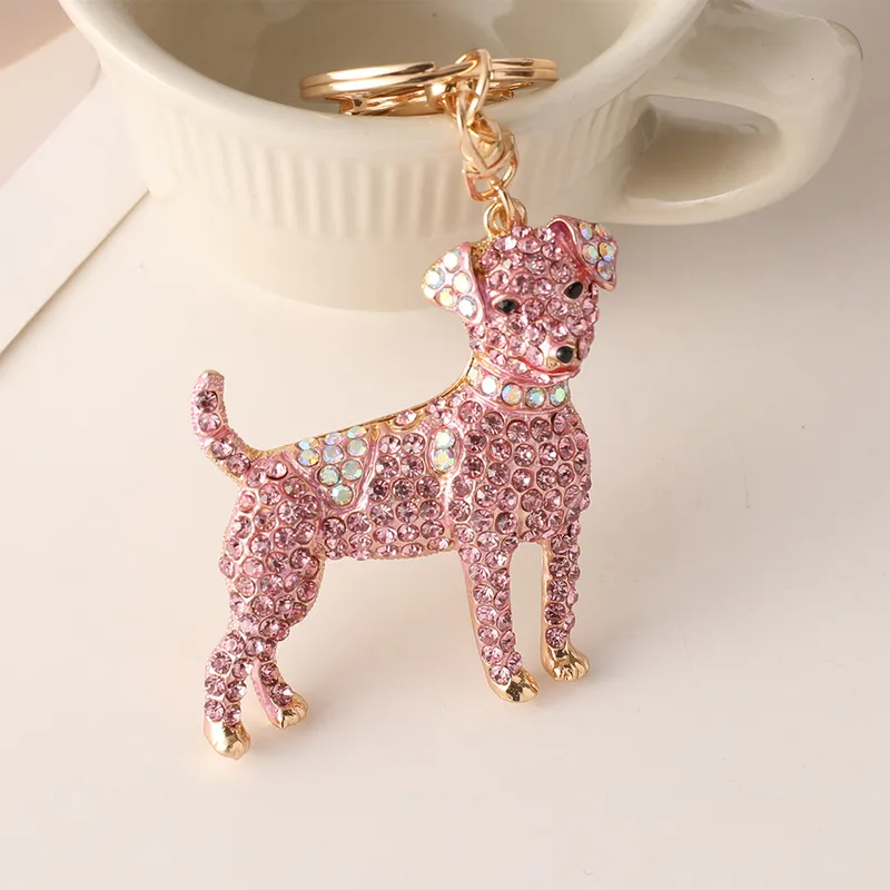 🐶 Porte-clé Chien Bijou – Finition Premium