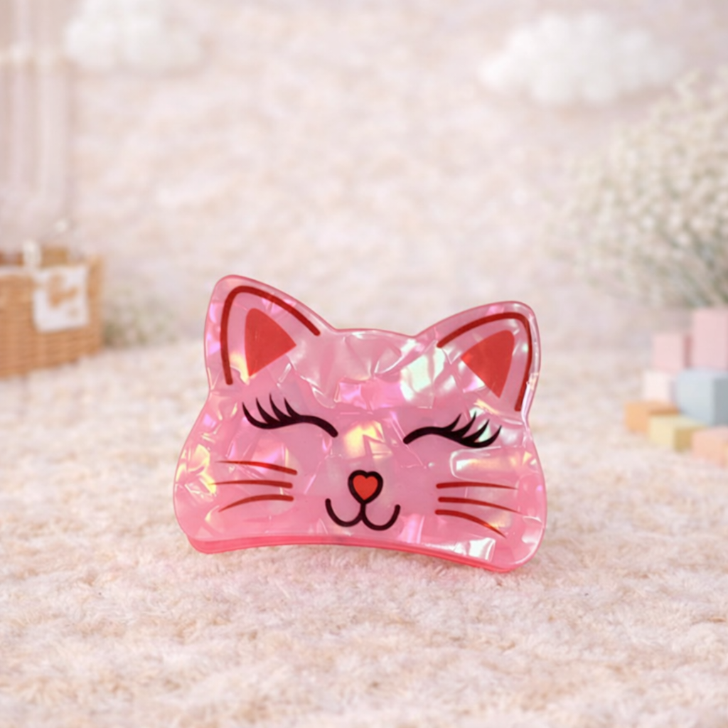 Pinces à cheveux Papouille – Petit Chat Tout Doux ✨