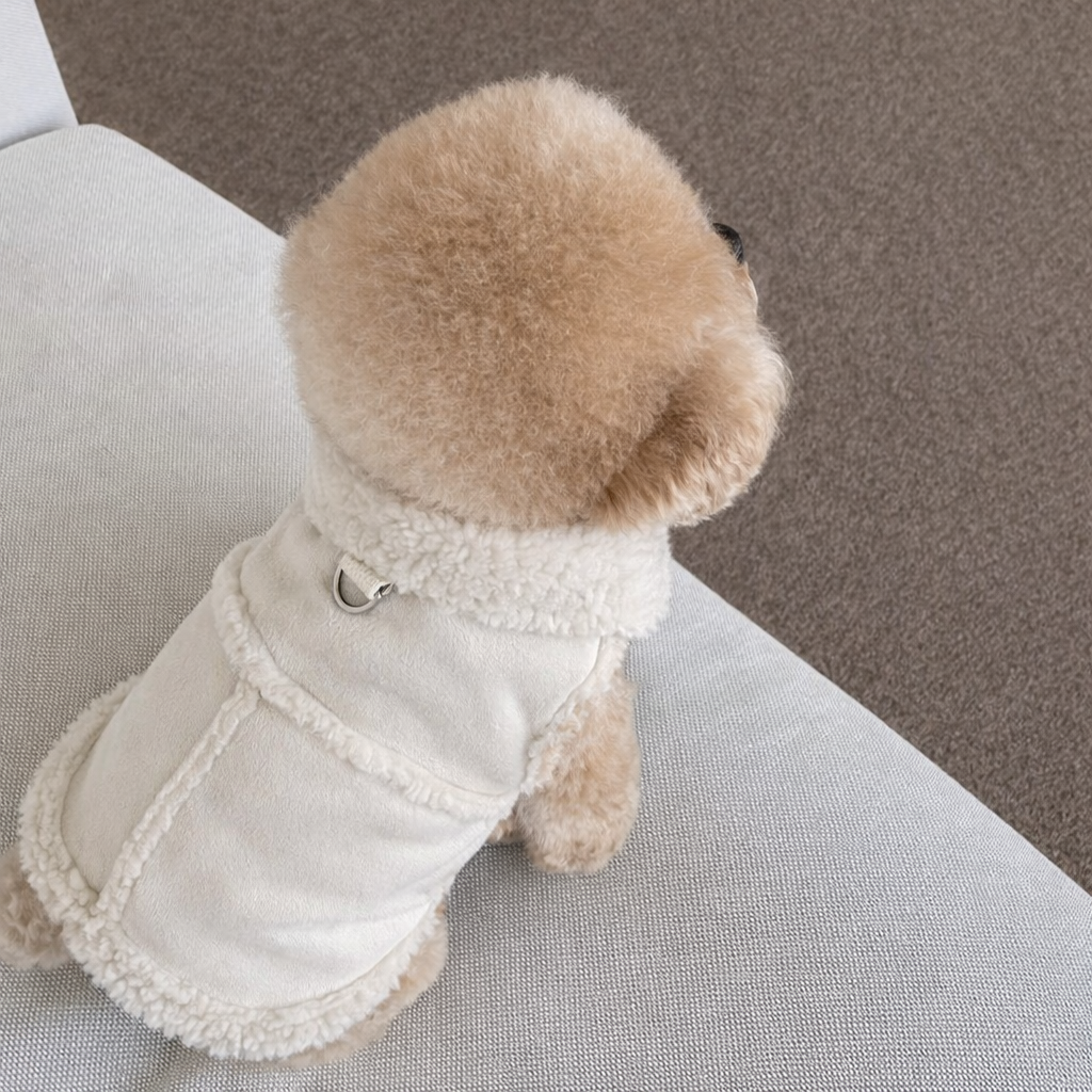 Manteau Douceur d’Hiver – Blanc